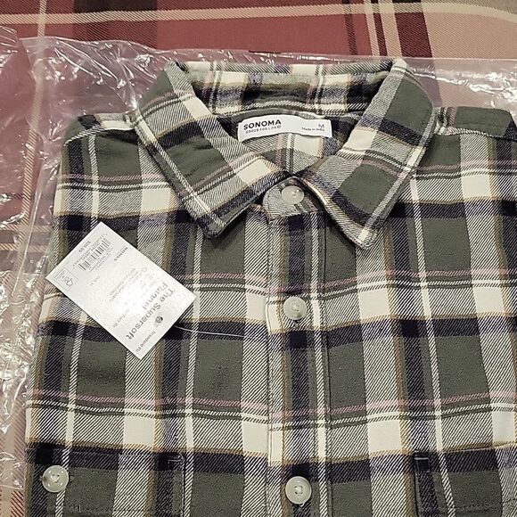 Sanoma goods for live,flannel ,mens M - Picture 3 of 3